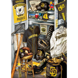 San Diego Padres - Locker Room 500 Piece Jigsaw Puzzle
