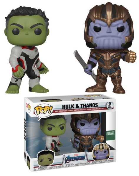 Hulk & Thanos (Endgame) 2-pk - Barnes & Noble Exclusive (Online Order Only)