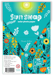 Sun Snap Photo Paper: Sunshine & Creativity - 5.8x8.3” (ONLINE ORDER ONLY)
