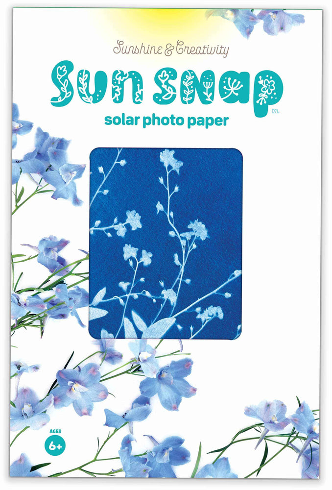 Sun Snap Photo Paper: Sunshine & Creativity - 5.8x8.3” (ONLINE ORDER ONLY)