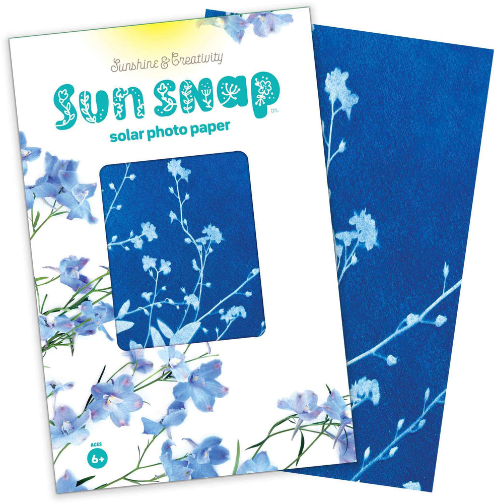 Sun Snap Photo Paper: Sunshine & Creativity - 5.8x8.3” (ONLINE ORDER ONLY)