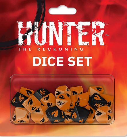 Hunter the Reckoning Dice Set (ONLINE ORDER ONLY)