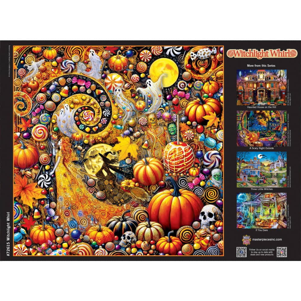 Halloween - Witchlight Whirl 1000 Piece Jigsaw Puzzle (ONLINE ORDER ONLY)