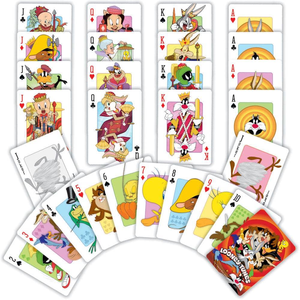 Looney Tunes Playing Cards - 54 Card Deck (ONLINE ORDER ONLY)