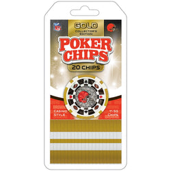 Cleveland Browns 20 Piece Poker Chips (ONLINE ORDER ONLY)