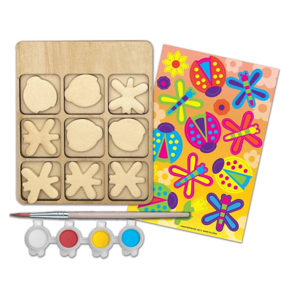 Tic Tac Toe - Wood Craft & Paint Kit (ONLINE ORDER ONLY)