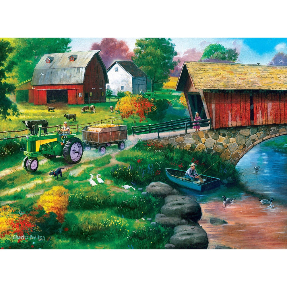 Farm & Country - 500 Piece Jigsaw Puzzles 4-Pack