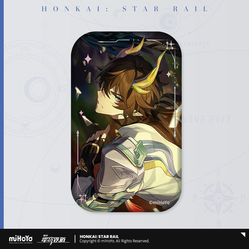 Light Cone Series Rectangular Tinplate Badge (ONLINE ORDER ONLY)