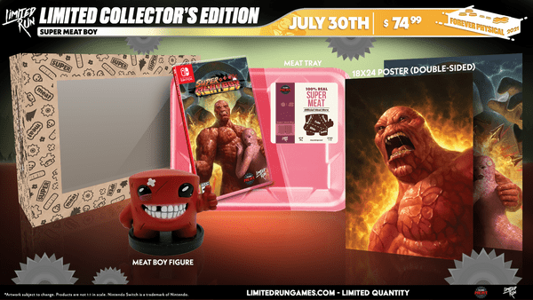 Limited Run #28: Super Meat Boy Collector's Edition (Nintendo Switch) (ONLINE ORDER ONLY)