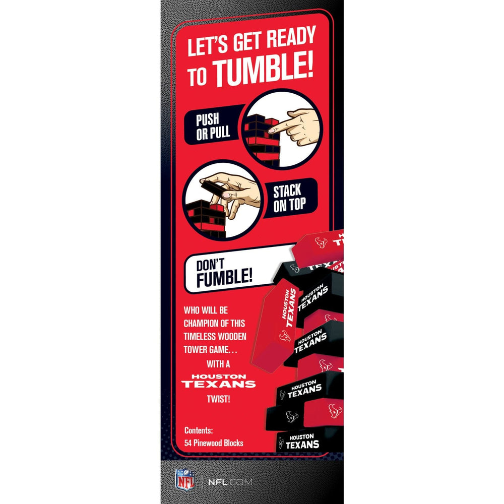 Houston Texans Tumble Tower (ONLINE ORDER ONLY)