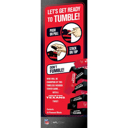 Houston Texans Tumble Tower (ONLINE ORDER ONLY)