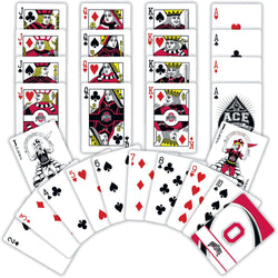 Ohio State Buckeyes Playing Cards - 54 Card Deck (ONLINE ORDER ONLY)