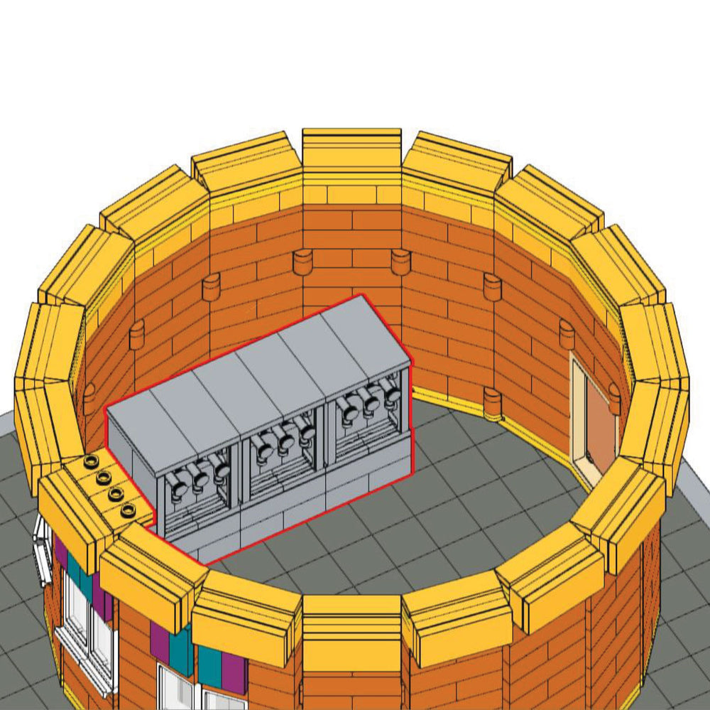 Instructions for Custom LEGO Ice Cream Shop (Online Order Only)