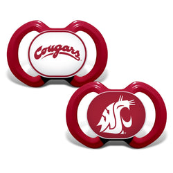 Washington State Cougars - Pacifier 2-Pack (ONLINE ORDER ONLY)