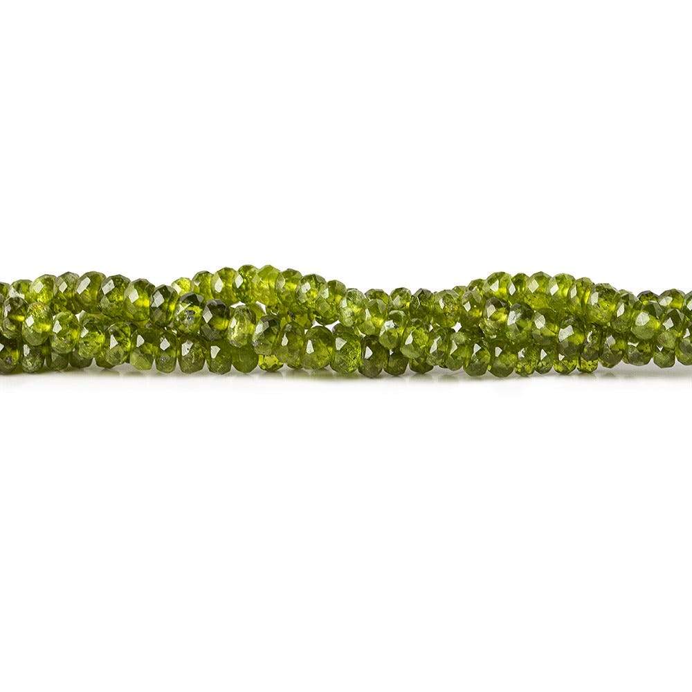 Idocrase Plain Rondelle Beads 16 inch 173 pieces (ONLINE ORDER ONLY)