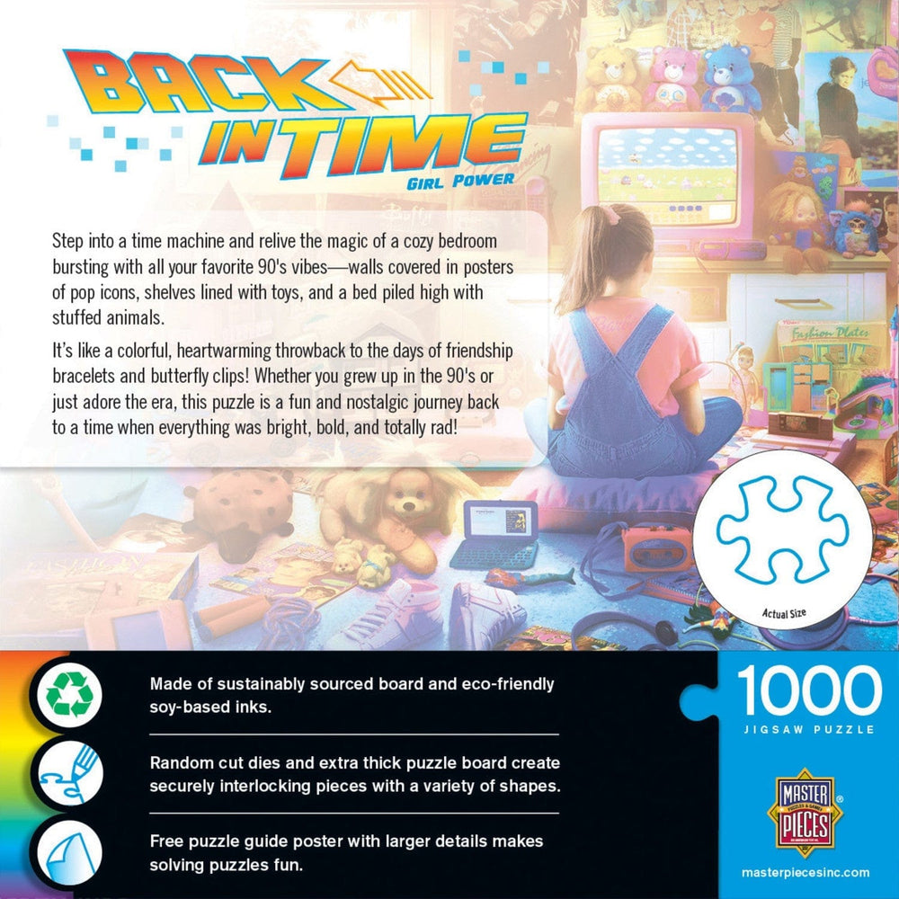 Back in Time - Girl Power 1000 Piece Jigsaw Puzzle