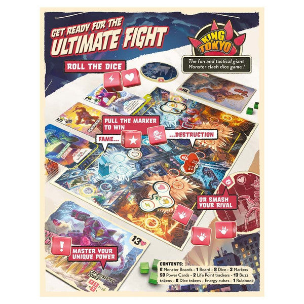 King Of Tokyo Duel - Board Game (Online Order Only)
