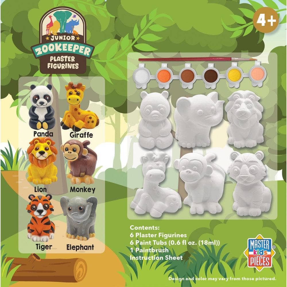 Junior Zookeeper - Plaster Figurine Paint Set (ONLINE ORDER ONLY)