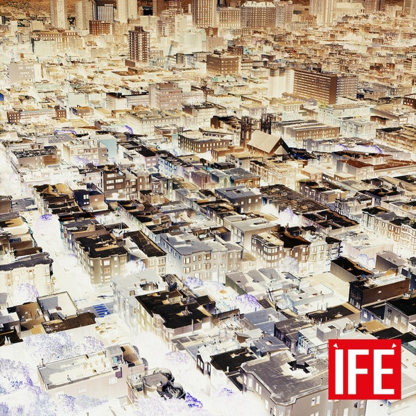IFE - 0000+0000 (Red/Black Splatter Vinyl) [Vinyl] (ONLINE ORDER ONLY)