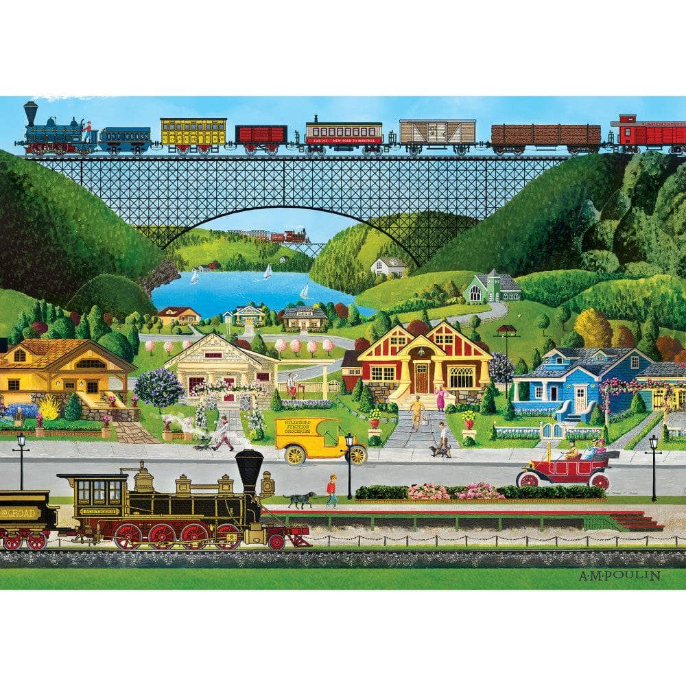 Hometown Gallery - Whistle Stop 1000 Piece Jigsaw Puzzle