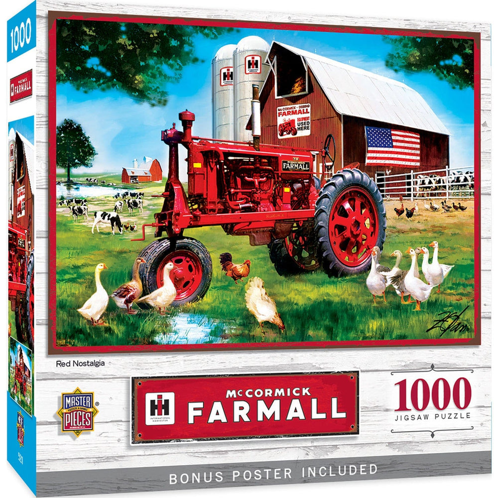 Farmall - Red Nostalgia 1000 Piece Jigsaw Puzzle (ONLINE ORDER ONLY)