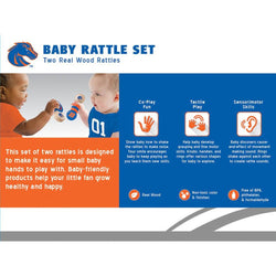 Boise State Broncos - Baby Rattles 2-Pack (ONLINE ORDER ONLY)