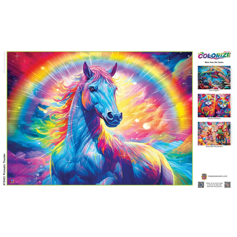 Colorize - Prismatic Thunder 1000 Piece Jigsaw Puzzle (ONLINE ORDER ONLY)