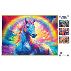 Colorize - Prismatic Thunder 1000 Piece Jigsaw Puzzle (ONLINE ORDER ONLY)