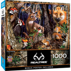 Realtree - Forest Gathering 1000 Piece Jigsaw Puzzle (ONLINE ORDER ONLY)