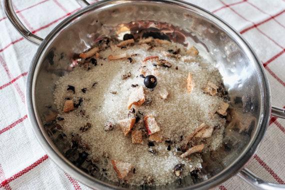 Juniper Apple infused artisan culinary  sugar (ONLINE ORDER ONLY)