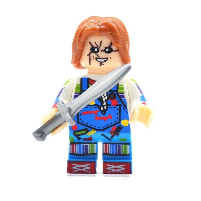 Chucky Child's PlayLego Minifigures Custom Horror Toys 2 (ONLINE ORDER ONLY)