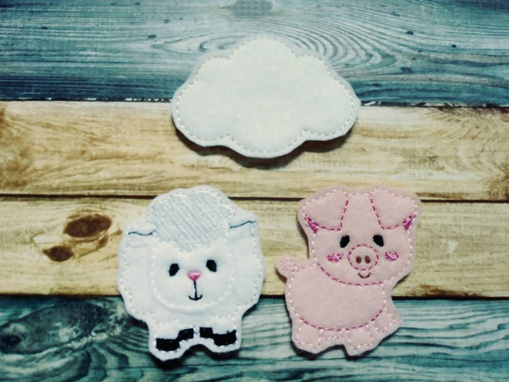 Felt Farm - Playset - felt board - Quiet toy - Learning - Educational Toy - Barn - Farm Animals - farm play set - pretend play - eieio (ONLINE ORDER ONLY)