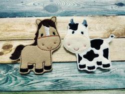 Felt Farm - Playset - felt board - Quiet toy - Learning - Educational Toy - Barn - Farm Animals - farm play set - pretend play - eieio (ONLINE ORDER ONLY)