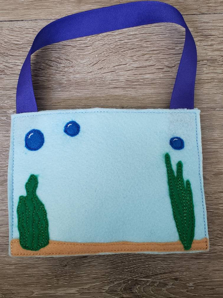 Felt finger puppet animal - Ocean Animal quiet book page -  Gift for kids - Party Favor - baby shower gift - Under the Sea - sea creatures (ONLINE ORDER ONLY)