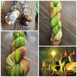 Bah Humbug shawl yarn kit (ONLINE ORDER ONLY)