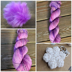 Woolen Winter Hat kits/pom/snowflake charm (ONLINE ORDER ONLY)