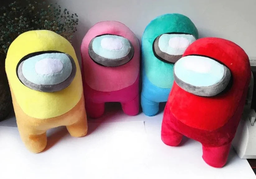 Among Us Cute Plush Stuffed Collectible toys (Brown) kawaii Video Game Characters (ONLINE ORDER ONLY)