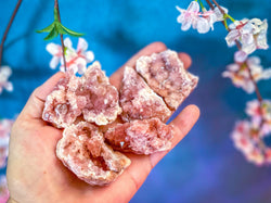Pink Amethyst crystal Cluster (ONLINE ORDER ONLY)