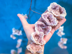 Pink Amethyst crystal Cluster (ONLINE ORDER ONLY)