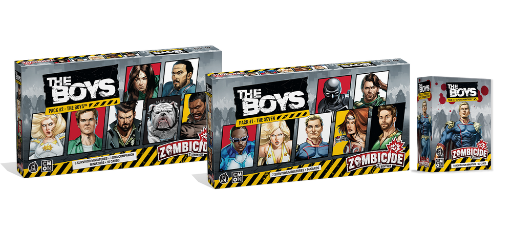 Zombicide: The Boys Character Packs Bundle (ONLINE ORDER ONLY)