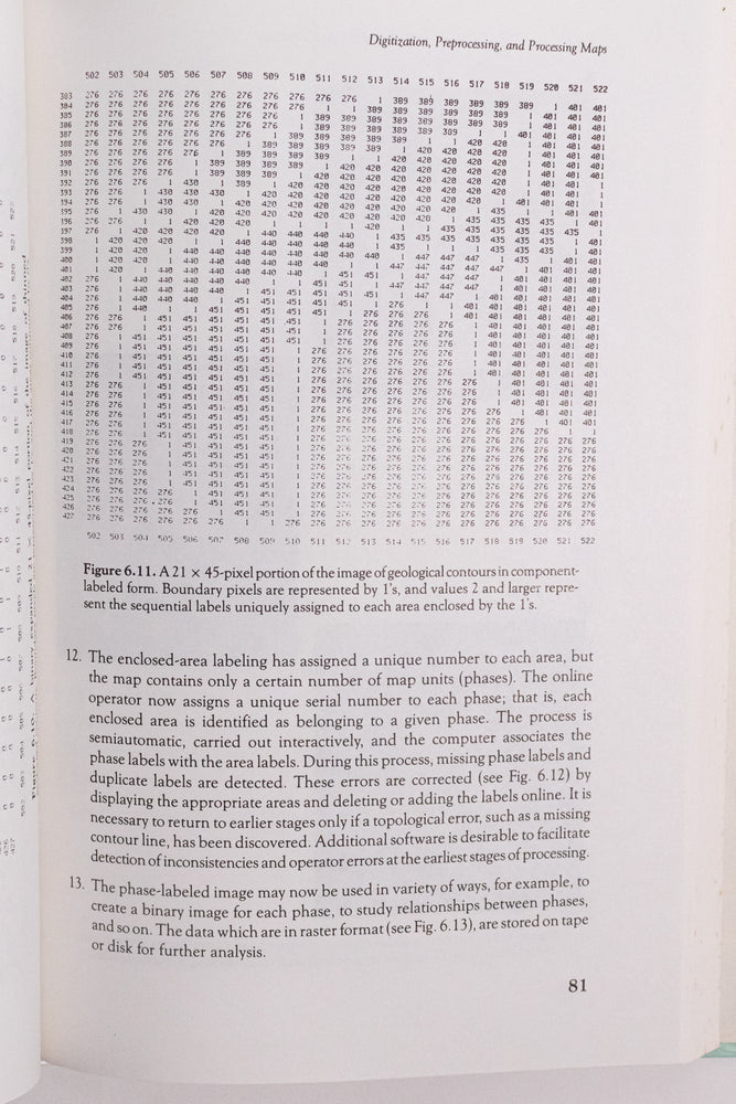 Image Processing of Geological Data (ONLINE ORDER ONLY)