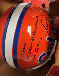 Tim Tebow Replica Riddell Signed Football Helmet (Online Order Only)