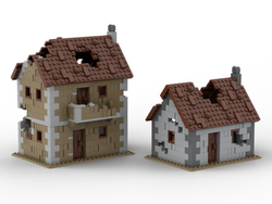 Damaged Buildings - Instructions Only (ONLINE ORDER ONLY)