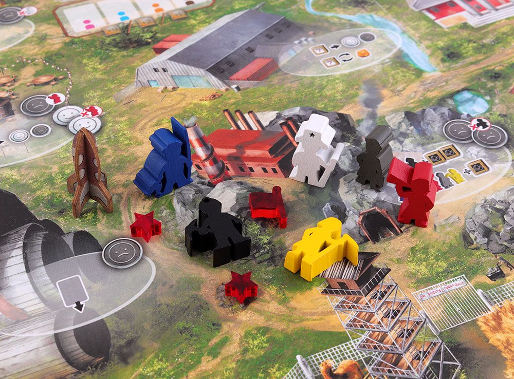 Red Outpost: 2-4 Player Communist Worker Placement Game - (ONLINE ORDER ONLY)