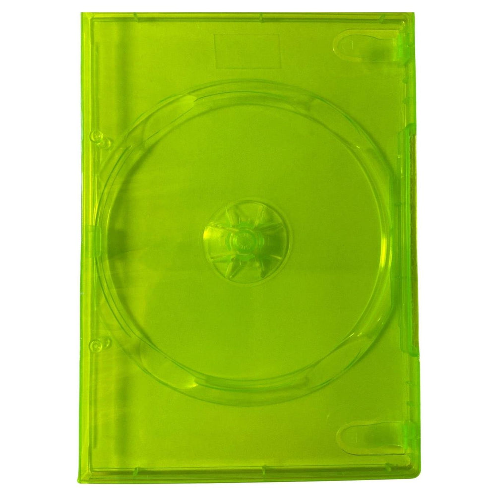 XBOX 360 Translucent Green Video Game Replacement Shell Storage Case (Online Order Only)