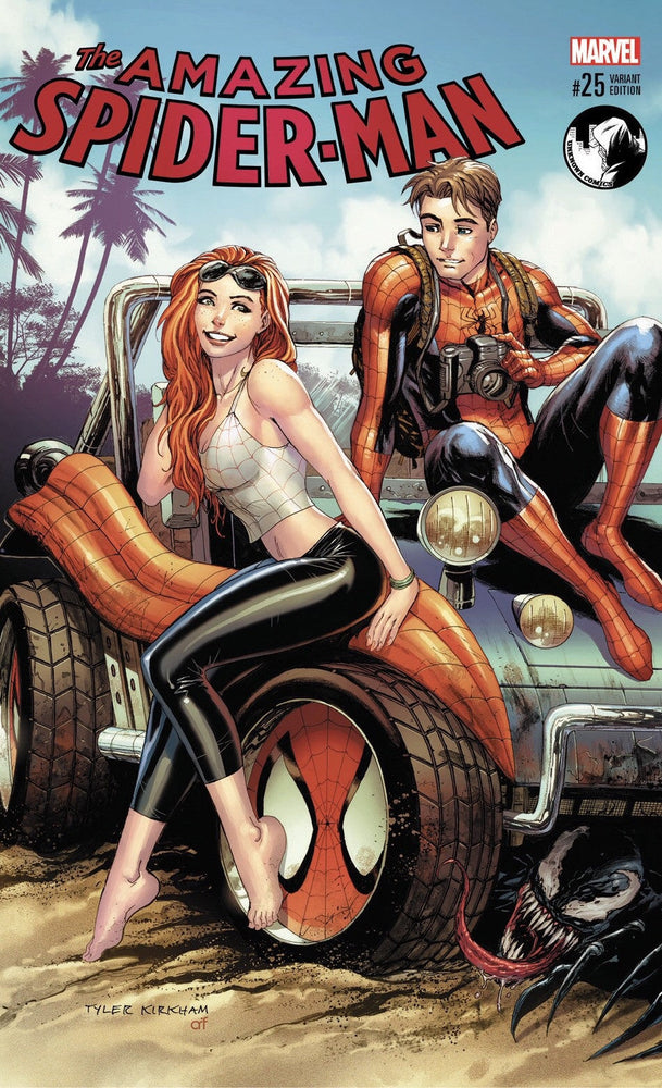 AMAZING SPIDER-MAN #25 UNKNOWN COMIC TYLER KIRKHAM EXCLUSIVE (ONLINE ORDER ONLY)