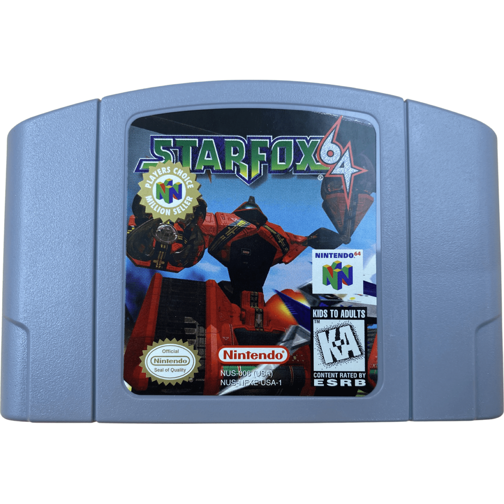 Star Fox 64 [Player's Choice] - N64 (Online Order Only)