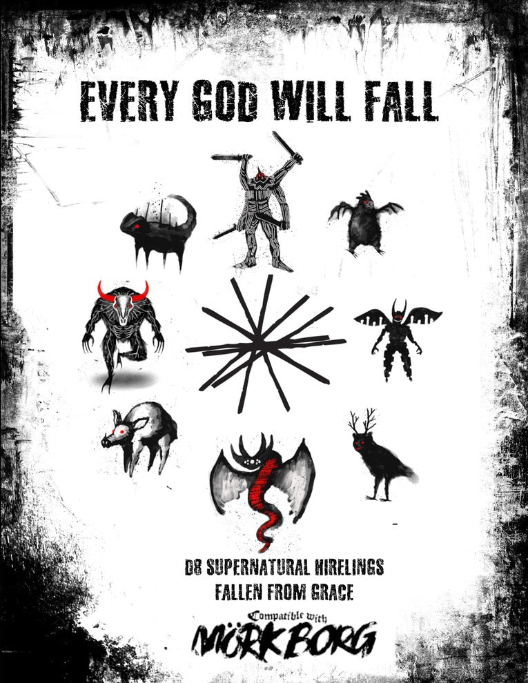 Mork Borg: Every God Will Fall - Roleplaying Game (Online Order Only)