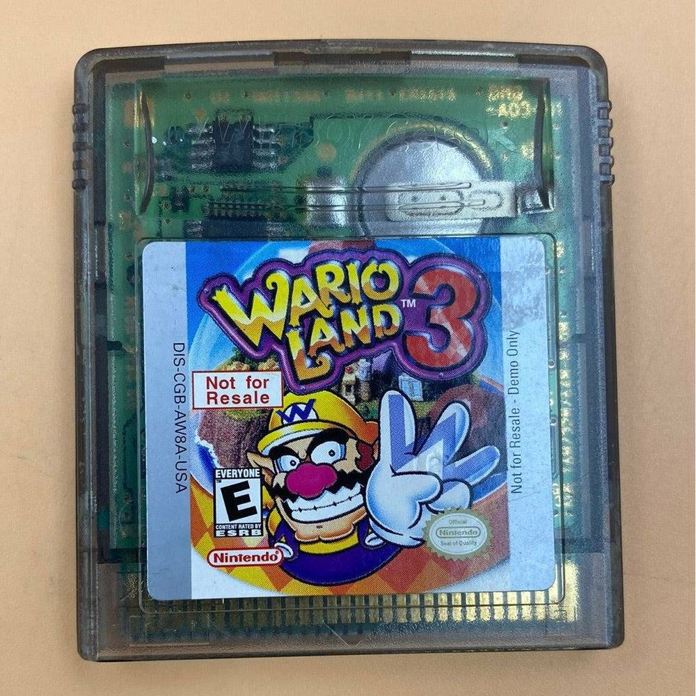 Wario Land 3 [Not For Resale] - GameBoy Color (Online Order Only)
