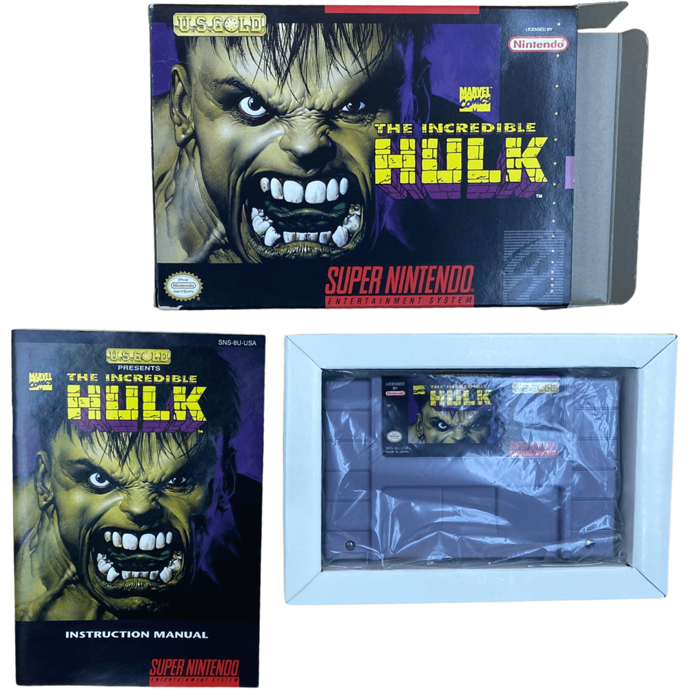 The Incredible Hulk - Super Nintendo (Online Order Only)